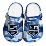 customized los angeles kings ocean waves clog best selling