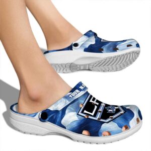 customized los angeles kings ocean waves clog fashion forward