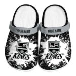 customized los angeles kings splash art clog best selling