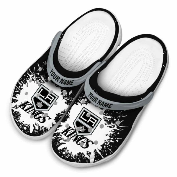 customized los angeles kings splash art clog latest model