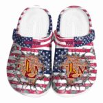 customized louisiana monroe warhawks freedom splinter clog best selling