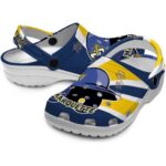 customized marquette golden eagles baseball helmet clog best selling