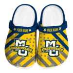 customized marquette golden eagles star spangled graphic clog best selling
