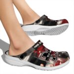 customized marshall thundering herd plaid fusion clog best selling