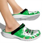 customized marshall thundering herd splash art clog best selling