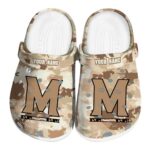 customized maryland terrapins desert camo clog best selling