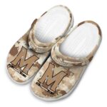 customized maryland terrapins desert camo clog best selling