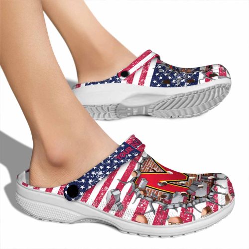 customized maryland terrapins freedom splinter clog fashion forward