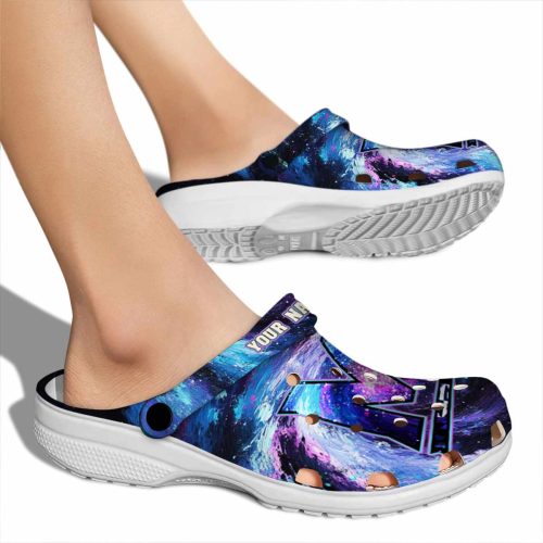 customized maryland terrapins galaxy swirl clog fashion forward