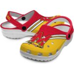 customized maryland terrapins striped accents clog best selling