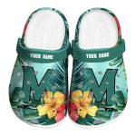 customized maryland terrapins tropical vibes clog best selling