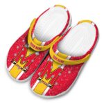 customized maryland terrapins vertical stripes clog best selling