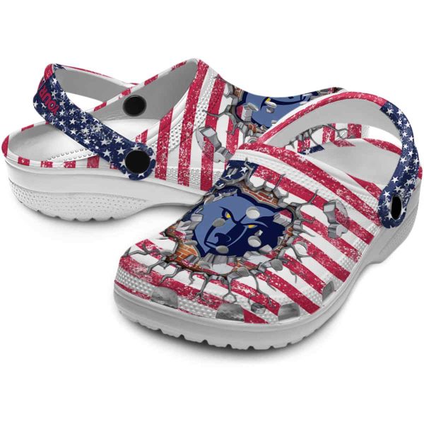 customized memphis grizzlies freedom splinter clog high quality