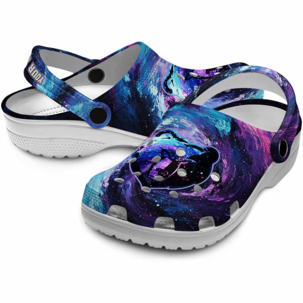 customized memphis grizzlies galaxy swirl clog high quality
