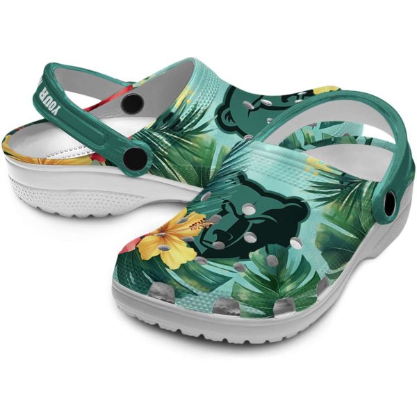 customized memphis grizzlies tropical vibes clog high quality