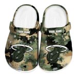 customized miami heat camouflage craze clog best selling