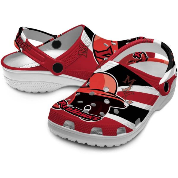 customized miami redhawks baseball helmet clog high quality