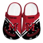 customized miami redhawks baseball motif clog best selling