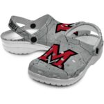 customized miami redhawks cracked texture clog best selling