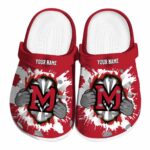 customized miami redhawks gripping hand clog best selling
