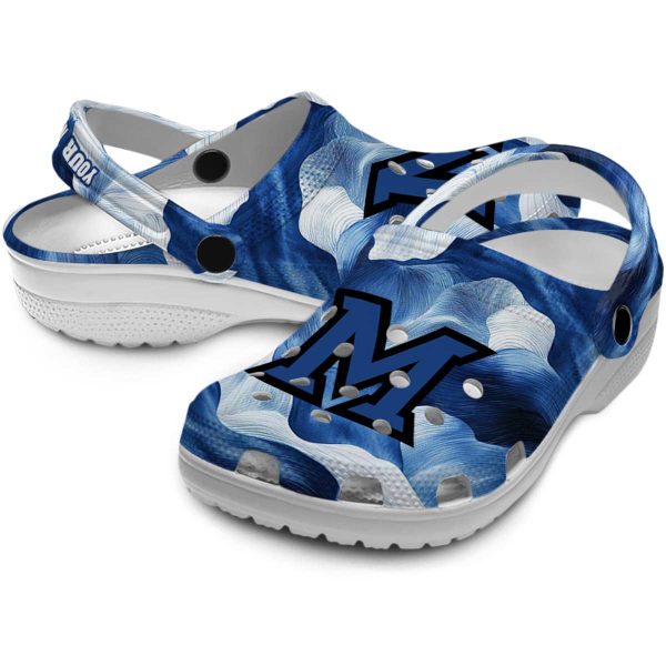 customized miami redhawks ocean waves clog high quality