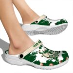 customized milwaukee bucks splatter pattern clog best selling
