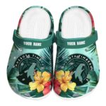 customized minnesota timberwolves tropical vibes clog best selling