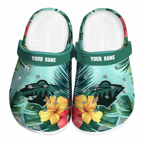 customized minnesota wild tropical vibes clog best selling