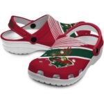 customized minnesota wild vibrant dual tone clog best selling