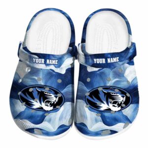 customized missouri tigers ocean waves clog best selling