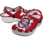 customized montreal canadiens gripping hand clog best selling
