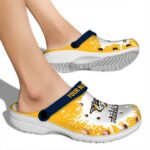 customized nashville predators splash art clog best selling