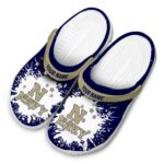 customized navy midshipmen splash art clog best selling
