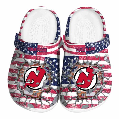 customized new jersey devils freedom splinter clog best selling