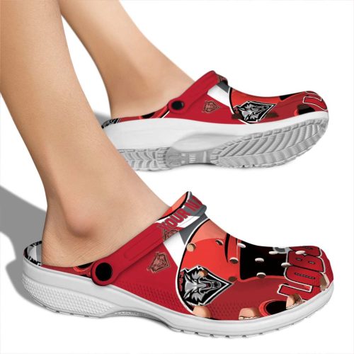 customized new mexico lobos baseball helmet clog fashion forward