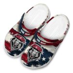 customized new mexico lobos patriotic stripes clog best selling