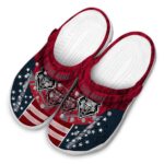 customized new mexico lobos star spangled side pattern clog best selling
