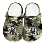 customized new mexico state aggies camouflage craze clog best selling