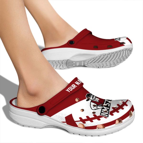 customized new mexico state aggies football motif clog fashion forward