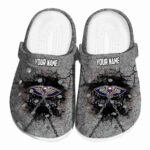 customized new orleans pelicans cracked ground texture clog best selling