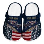 Customized New Orleans Pelicans Star-Spangled Side Pattern Clog 1 customized new orleans pelicans star spangled side pattern clog best selling