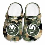 customized new york islanders camouflage craze clog best selling