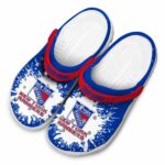 customized new york rangers splash art clog best selling