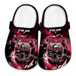 customized northern illinois huskies gothic skull clog best selling