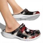 customized northern illinois huskies plaid fusion clog best selling