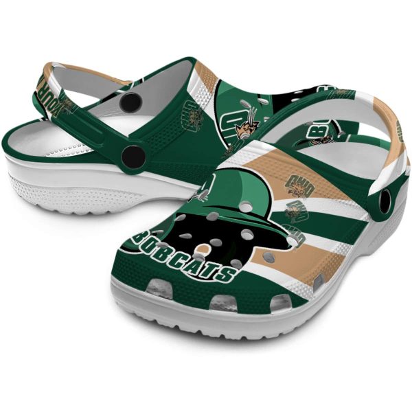 customized ohio bobcats baseball helmet clog high quality
