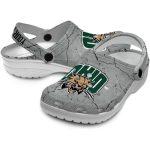 customized ohio bobcats cracked texture clog best selling