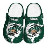 customized ohio bobcats splash motif background clog best selling