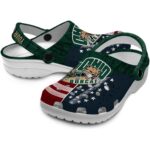 customized colorado state rams star spangled side pattern clog best selling