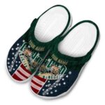 customized colorado state rams star spangled side pattern clog best selling